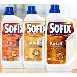 Sofix น้ำยาทำความสะอาดพื้น พื้นลามิเนต , พื้นปาร์เก้ ขนาด 1 ลิตร