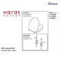 KARAT (Kohler) ฝารองนั่งชักโครก รุ่น K-18120X-WK สีขาว
