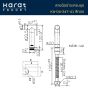 Karat Faucet สายฉีดชำระครบชุด รุ่น KA-04-347-41 สีทอง