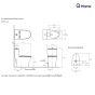 KARAT สุขภัณฑ์แบบชิ้นเดียว รุ่น K-21926X-S-WK