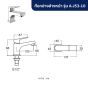 American Standard ก๊อกอ่างล้างหน้า รุ่น A-J53-10 , A-J55-10, A-J57-10