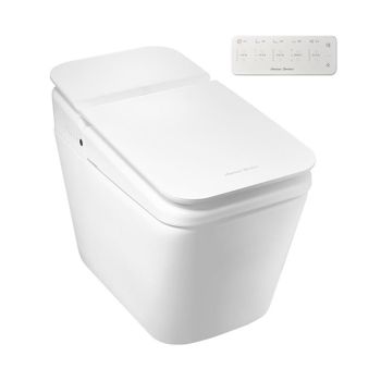 AMERICAN STANDARD สุขภัณฑ์อัจฉริยะ รุ่น แพลท 2021-WT-9 ใช้น้ำ 4/6ลิตร สีขาว