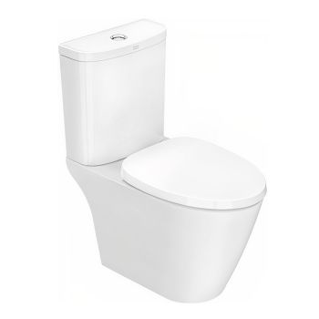 AMERICAN STANDARD สุขภัณฑ์แบบสองชิ้น รุ่น 2407SC-WT-0 Compact Codie ใช้น้ำ 3/4.2 ลิตร สีขาว