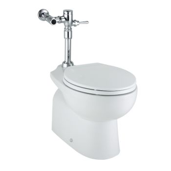 AMERICAN STANDARD สุขภัณฑ์แบบฟลัชวาล์ว ใช้น้ำ 6 ลิตร รุ่น นิว ซีเบีย-เอส รหัส 2491/SC-WT-0