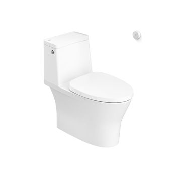 AMERICAN STANDARD สุขภัณฑ์แบบชิ้นเดียว ระบบเซ็นเซอร์ รุ่น 2530SCTL-WT-0 สีขาว