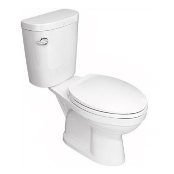 AMERICAN STANDARD สุขภัณฑ์แบบสองชิ้น รุ่น 2697SCW-WT-0 NEW WINPLUS ใช้น้ำ 4.5 ลิตร สีขาว