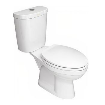 AMERICAN STANDARD สุขภัณฑ์แบบสองชิ้น รุ่น 2698SCDW-WT-0 WINPLUS ใช้น้ำ 3/4.5 ลิตร สีขาว