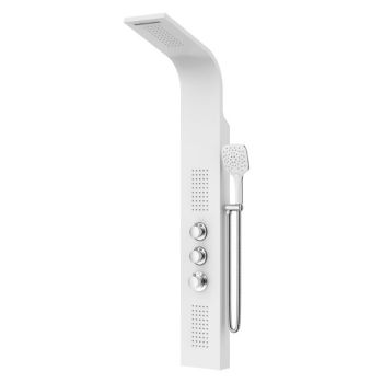 HAFELE Rain Shower รุ่น 495.60.086 สีขาวด้าน ชุดฝักบัวอาบน้ำ ระบบเทอร์โมสแตทติก