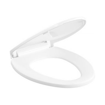 COTTO ฝารองนั่งชักโครกเปิด-ปิดกันกระแทก รุ่น C91251 Semi Elongated สีขาว