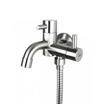 VRH ก๊อกล้างพื้น+วาล์วติดผนัง รุ่น HFVSB-7120G2